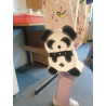 Leder Taschen-Nähset Panda , Teddy