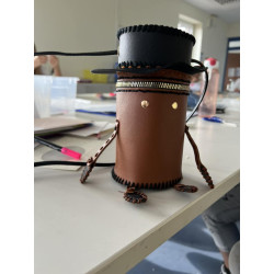 Cowboy Tasche Komplett Nähset Leder Taschen Nähset