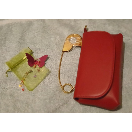 Tasche mit Sicherheitsnadelgriff