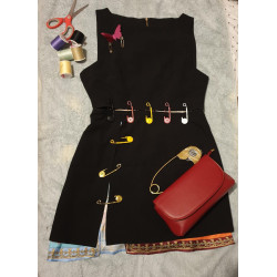 Tasche mit Sicherheitsnadelgriff