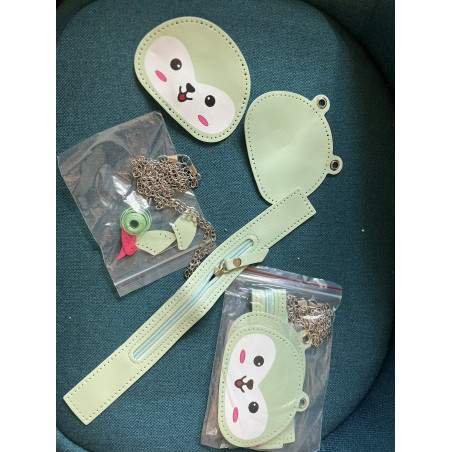 Leder Taschen-Nähset