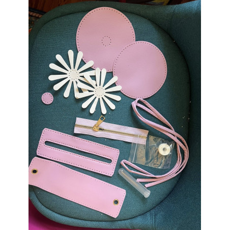 Leder Taschen-Nähset