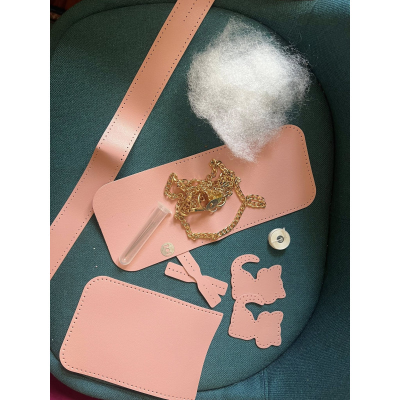 Leder Taschen-Nähset