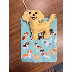 10-teiliges Hunde Figuren Komplett Nähset