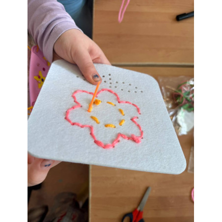 12 DIY Stück zufällig sortierte Nadelbretter aus Vliesstoff zum Nähen und Einfädeln für Stickarbeiten