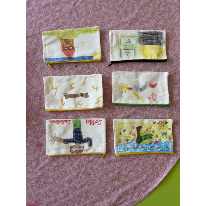 Selbstgestickte DIY
