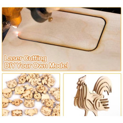 Ein kleines Bastelset für Anfänger zum Arbeiten mit Holz