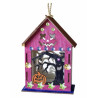 11 teiliges Halloween Kürbis Haus Bastelset, Kürbis Haus Basteln, Holz Kürbis Haus, Holz Halloween Haus Basteln