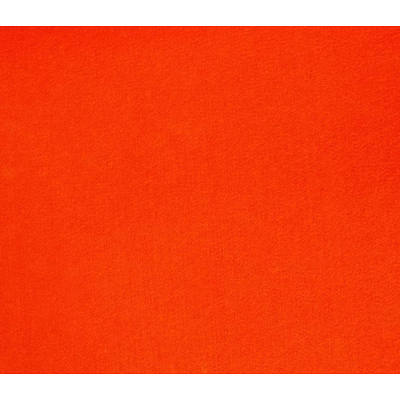 Kreativstoff Meterware Bastelfilz einfarbig 4mm Stärke orange 45 cm