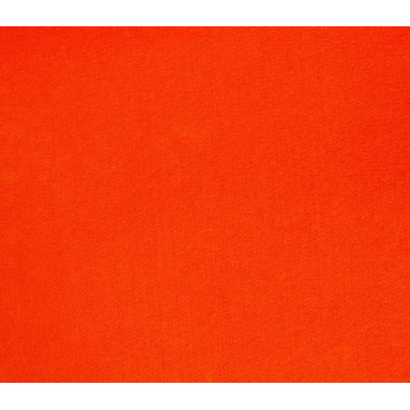 Kreativstoff Meterware Bastelfilz einfarbig 4mm Stärke orange 45 cm