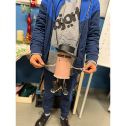 Cowboy Tasche Komplett Nähset Leder Taschen Nähset