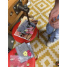 Vollständiges Nähset für fantasievolle Filztaschen