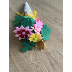 Blumenkorb-Bastelset