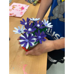 Blumenkorb-Bastelset