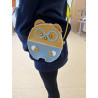 leder Tasche 1 Der kleine Minion mit der Brille