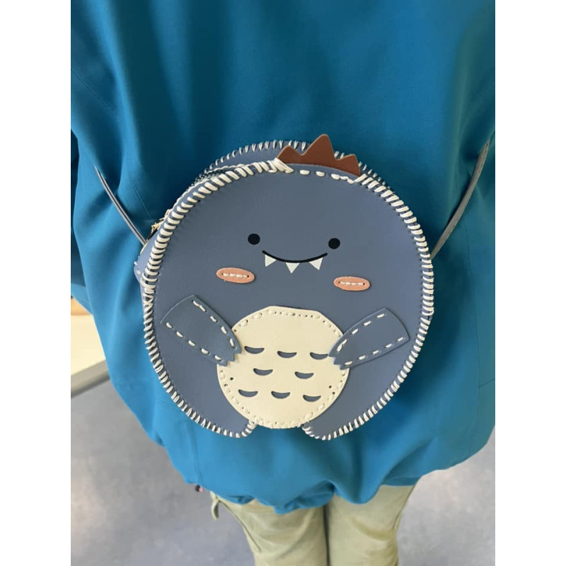 Das Liebe Monster Leder Taschen-Nähset