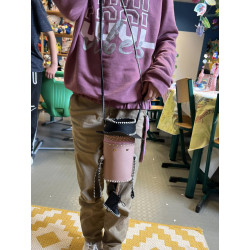Cowboy Tasche Komplett Nähset Leder Taschen Nähset