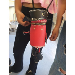 Cowboy Tasche Komplett Nähset Leder Taschen Nähset