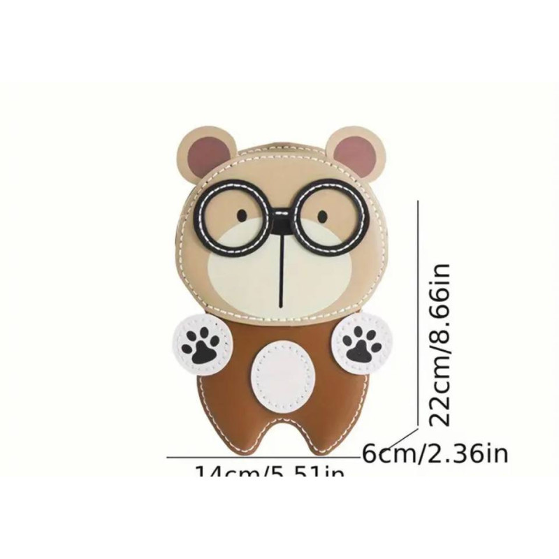 Leder Taschen-Nähset Teddy mit Birlle