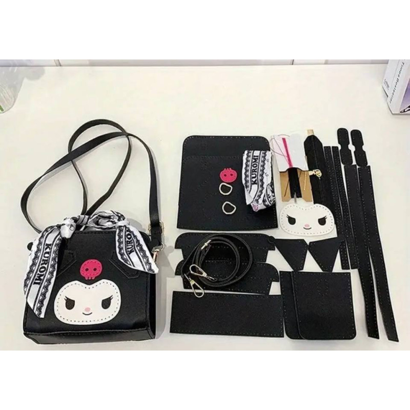 Leder Taschen-Nähset Anime