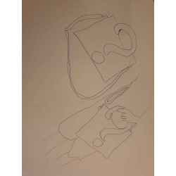 Fragezeichen Tasche